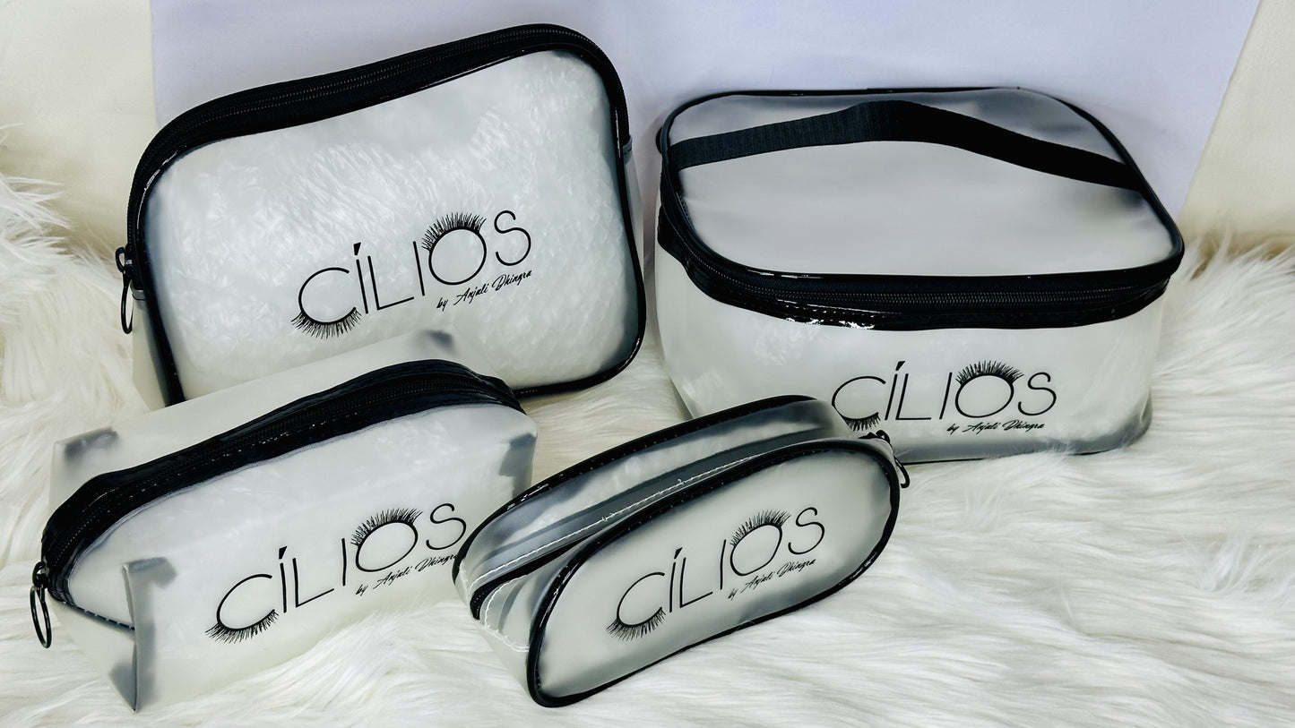 Cilios makeup pouch Combo