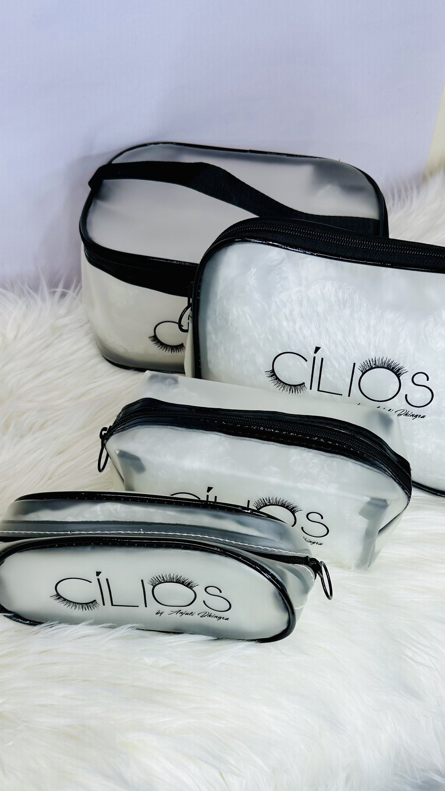 Cilios makeup pouch Combo