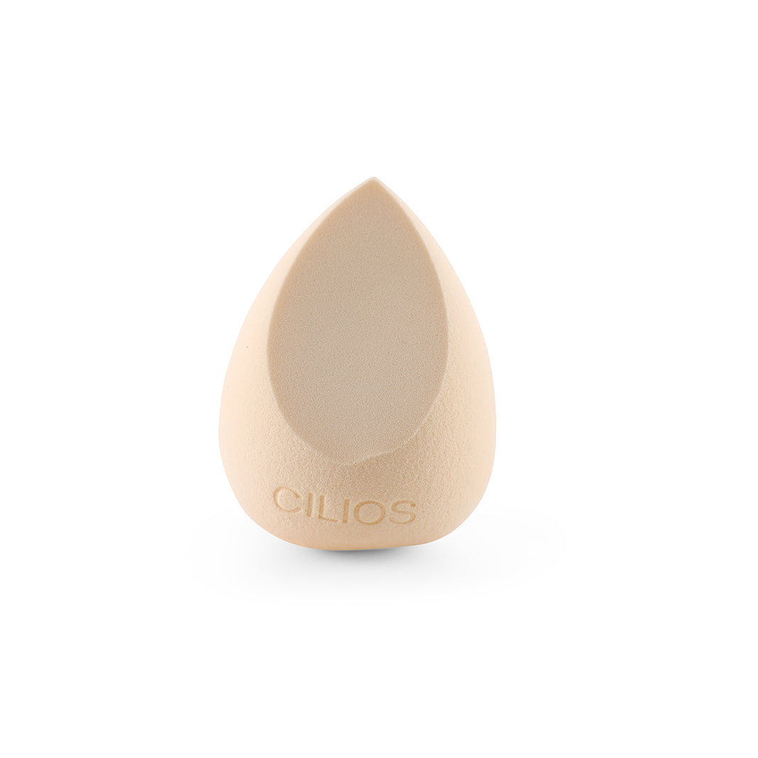 Cream Color Precision Makeup Sponge - Cilios